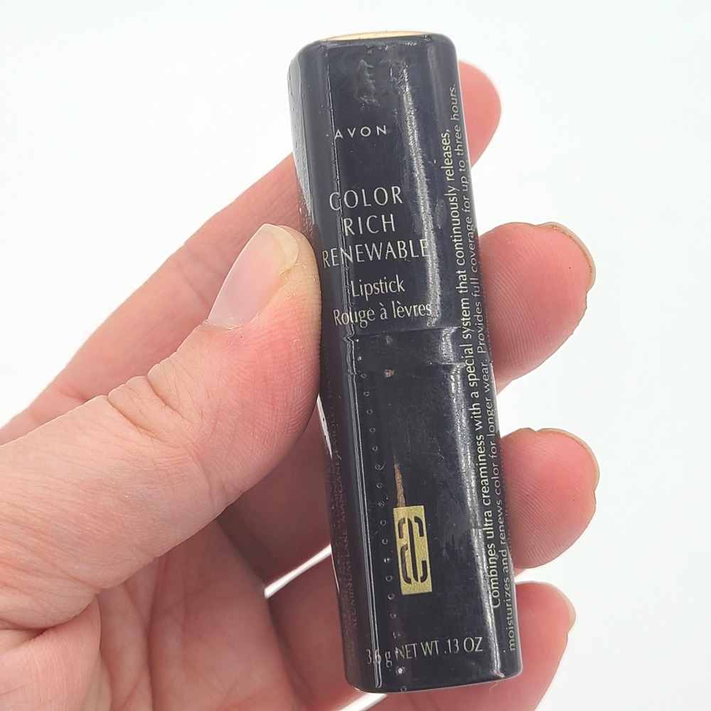 Avon VTG Color Rich Renewable Lipstick ICED COFEEE #255 NOS Discontinued Sealed